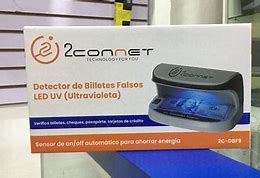 DETECTOR DE BILLETES FALSO 2CONNET 