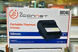 PORTABLE THERMAL PRINTER 58MM 2CONNET 