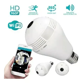 [V380] VR CAM BOMBILLO FULL VIEW 