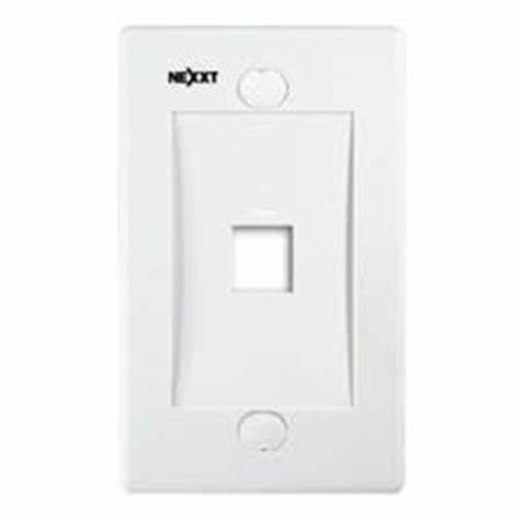 [WALLPLATE NEXXT 1PORT] WALLPLATE NEXXT 1PORT BLANCA