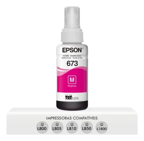 [673LM] TINTA GENERICA EPSON 673 LM MAGENTA 