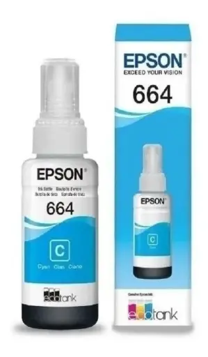 [EL-664 CYAN] TINTA GENERICA EPSON EL-664 CYAN